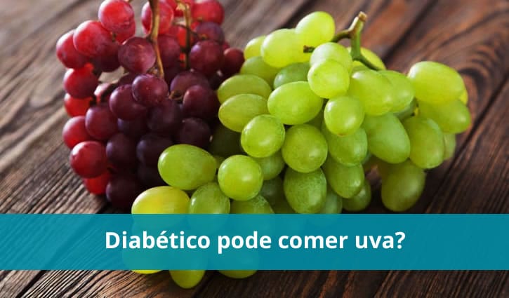 Diabético pode comer uva